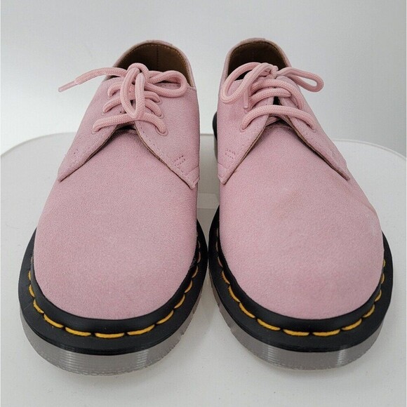 Dr Martens Iced Chald Oxford Suede Clear Bottoms - Picture 4 of 10